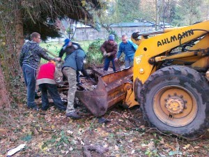 Mieszkańcy Sokolnik w akcji