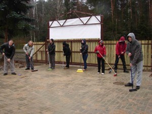 Mieszkańcy Sokolnik w akcji