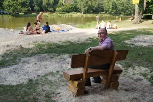 ALOSZA AWDIEJEW NAD STAWEM